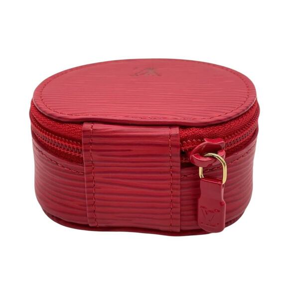 Louis Vuitton Epi Castilian Red Jewelry Case - Picture 7 of 13
